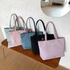 Canvas Bag Women's Japanese Versatile Shoulder Tote Bag Simple Large Capacity Korean Version Simple Tote Bag