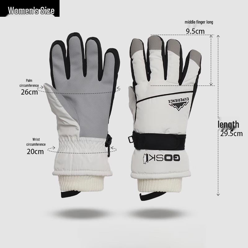 Rindu Winter Ski Gloves with Touchscreen One Size