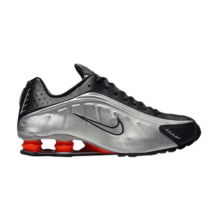 Nike Shox R4 Black Metallic Silver