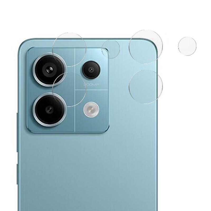 

RURIHAI 2 шт. Для Xiaomi Redmi Note 13 Pro 5G/13 Pro+ 5G/Poco X6 5G Прозорий захист об єктива камери Type A