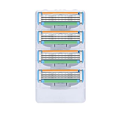 4Pcs/lot High Quality Men Razor Blade Facial Care Shaving Men Shaving Blades