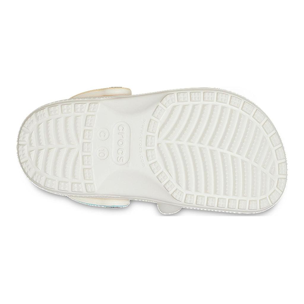 Crocs Casual Comfortable Non-Slip Kick-Resistant Childrens Slippers Kids slippers Chalk 209140-0WV