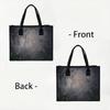 Vintage Cracked Wall Plant Tote Bag Stylish Casual Large Capacity Daily Commuter Shoulder Bag 