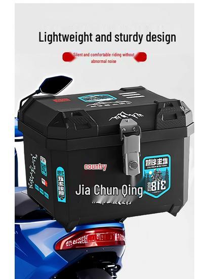 Electric Scooter Trunk Rear Box for Niu & Ninebot Models, Ideal for Deliveries
