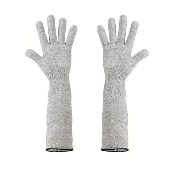1 Paire de Gants de Manipulation pour Animaux Résistants aux Morsures et aux Griffures Manches de Protection pour Toilettage Utilisation Vétérinaire Manches Protectrices Flexibles pour les Soins aux Animaux Sécurité