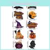 Door Halloween Festive Decoration With Bat Pumpkin Door Hanging For Scene