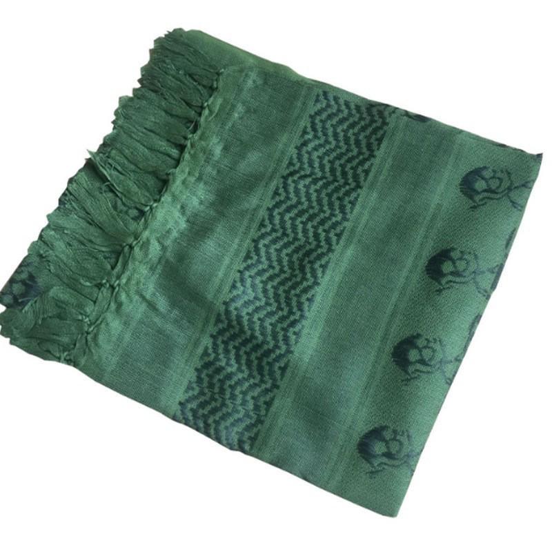 Arabisches Kopftuch und Schal aus Baumwoll-Jacquard mit Tarnmuster
