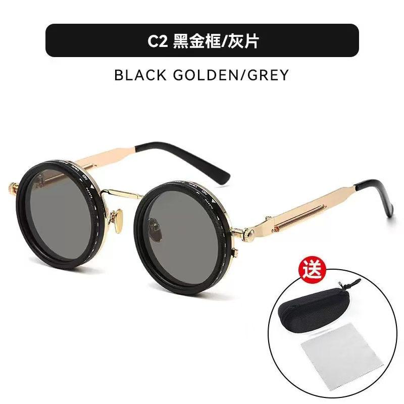 ND file adjustable dimming sunglasses fishing driving filters retro glasses UV protection punk polarized sunglasses