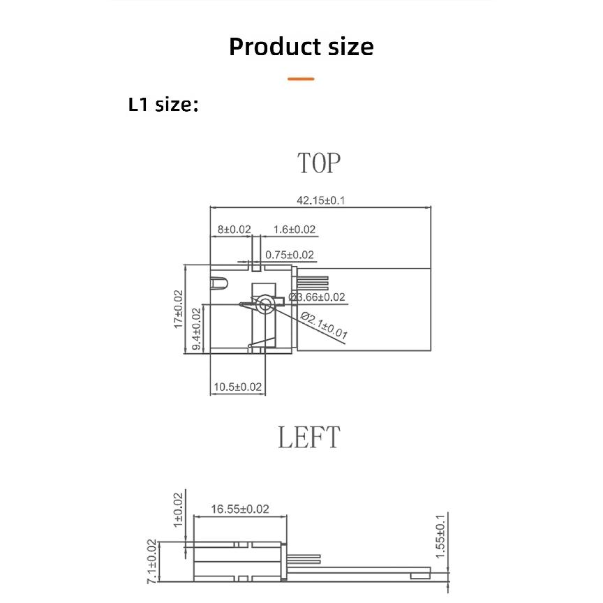 Hochpräzises Laser-Entfernungsmessmodul Fabrik-Infrarot-Entfernungsmessmodul Sensor Modul 60 Meter