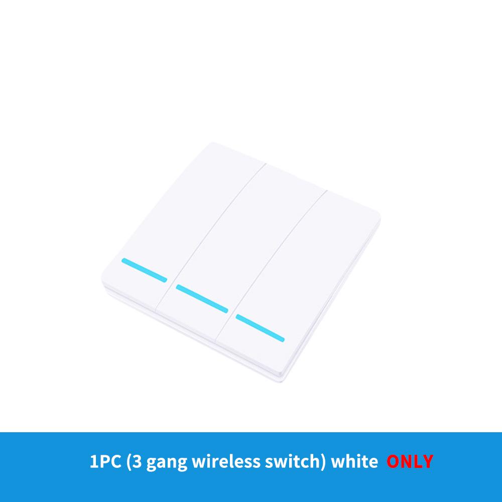 Tuya WiFi Smart Switch with Wireless Remote, Free Sticker, App Control, Timing, and Alexa Voice Compatibility.