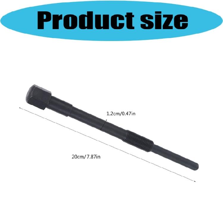 1796330004 529035746 Primary Drive Clutch Puller Remove Tool, Steel Puller for Main Drive Service with Threaded Body and Turning End In Busy Garages