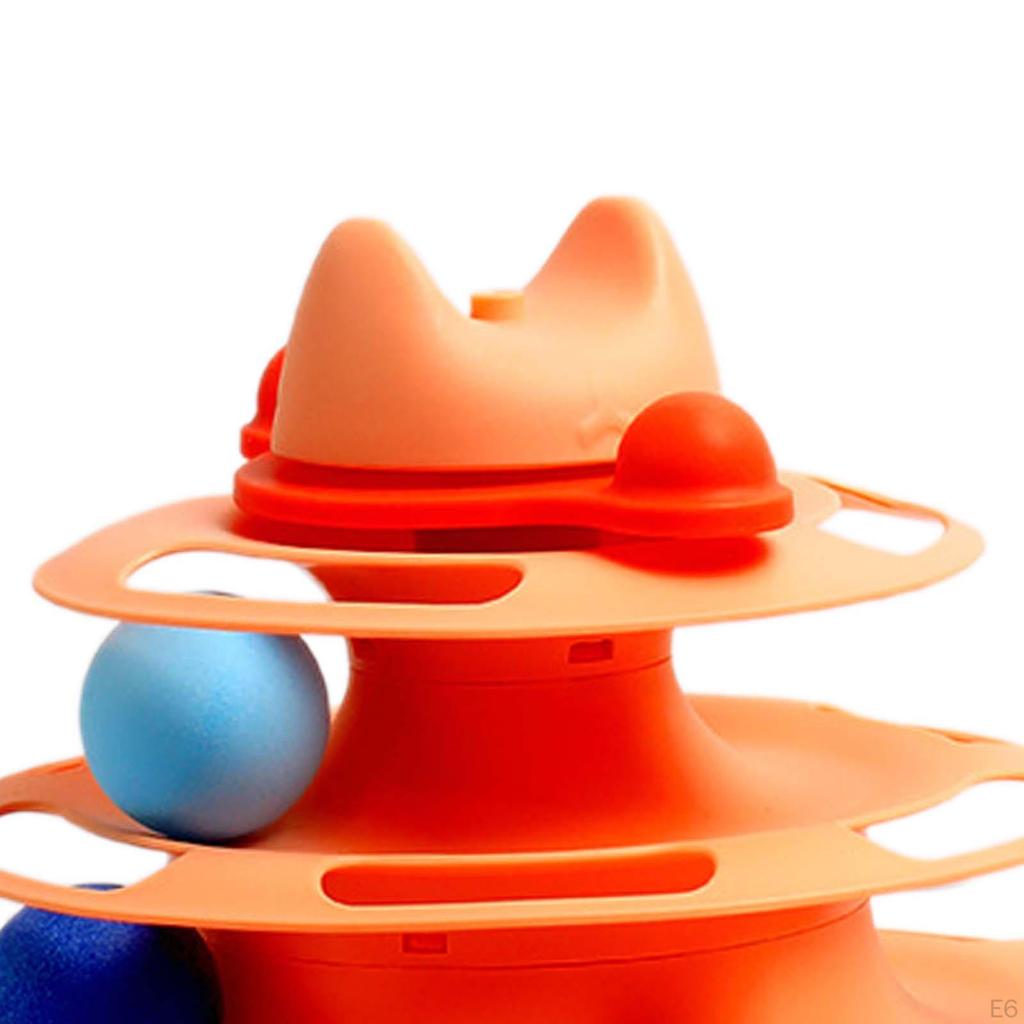 Set with Triple Ball Track for Cats