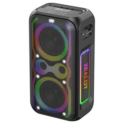 Chinese Factory New Product Zealot PT21 Wireless Speaker 200W High Power Big Battery for Outdoor Party