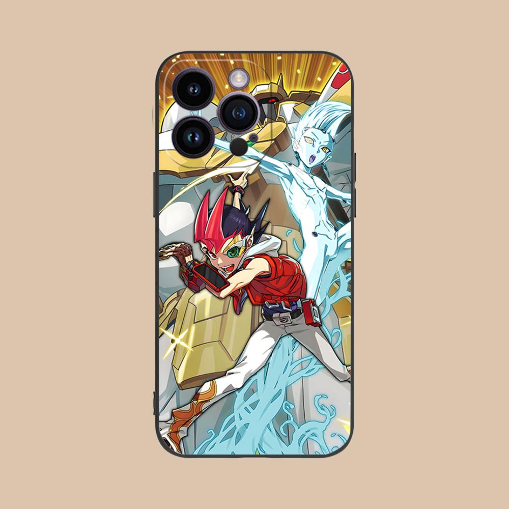 Yugioh Yuma Tsukumo Mobile Phone Case for iPhone 17 16 15 14 13 12 11 X XR XS 8 7 Air Pro Max Plus Mini Colorful Cover Luxury