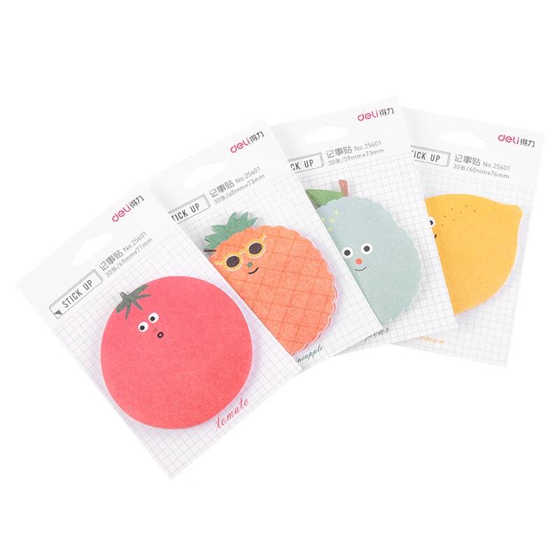 Deli Fruit Theme Sticky Notes Set