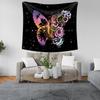 Butterfly Flower Wall Tapestry Wall Hanging For Bedroom Living Room College Dorm Decoration