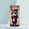 Cute Animal Panda Luxury Transparent Phone Case for Samsung Galaxy A12 A02 A03S A50 A70 A40 A10 A20 A30 Cover Silicone Shell Bag