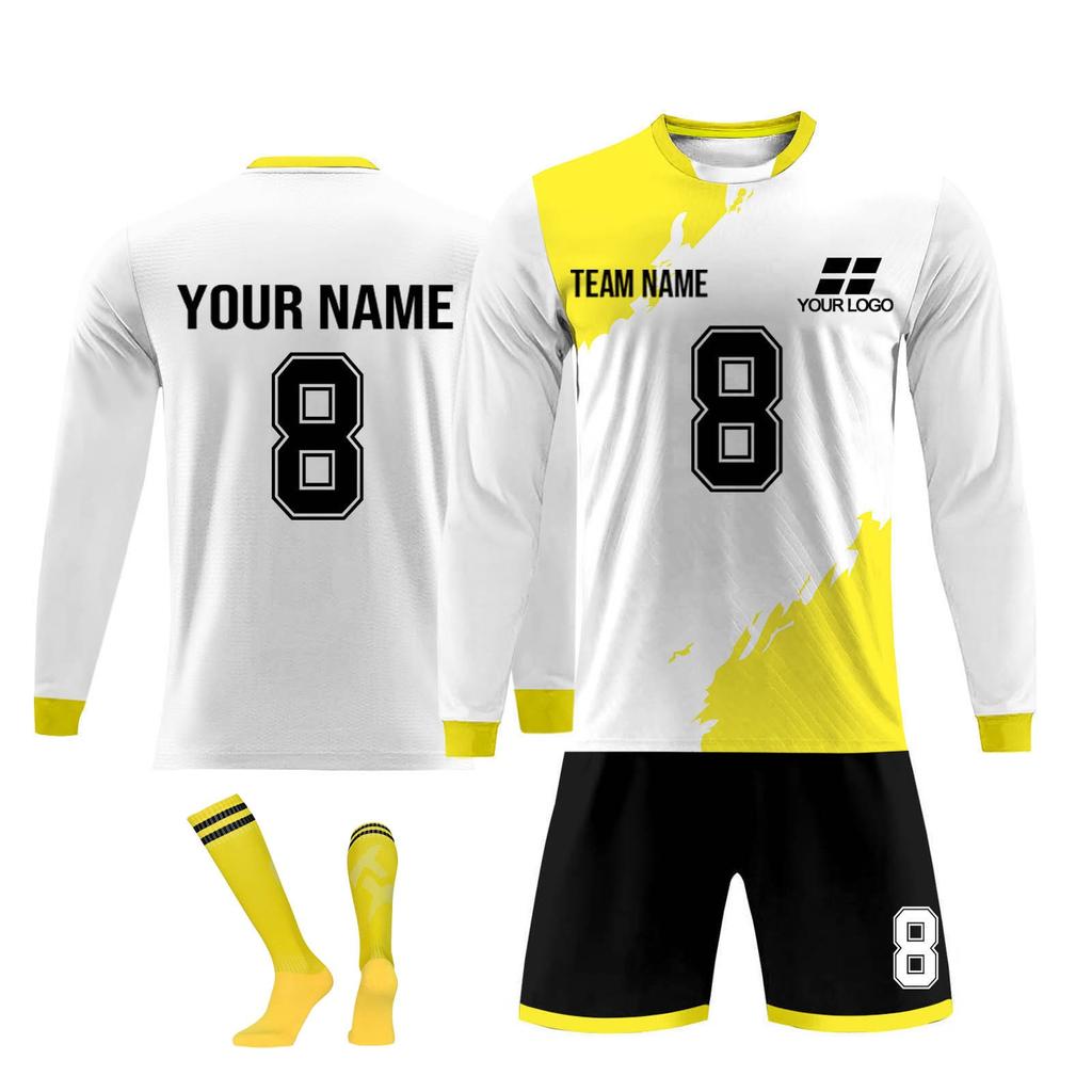 Kit de camisas personalizadas masculinas meninas com número de nome camisas de futebol personalizadas para meninos terno de treinamento