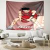 Custom Name Slam Dunk Print Tapestry, Backdrop, Easy Setup, Ideal for Bedroom, Office & Living Room, with Aesthetic Wall Hanging Decor.