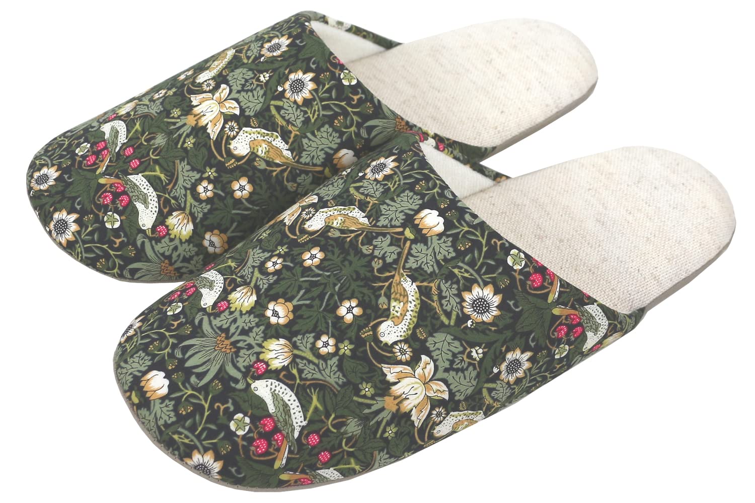 

DDintex FLORET LONDON Тапочки Strawberry Thief Размеры 02, Лесной, 23-25 см [Принт Liberty]