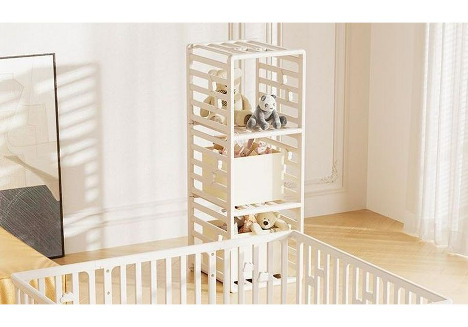 Parc pour bébé d'intérieur et tapis d'éveil: Aire de jeux pour tout-petits avec garde-corps de protection