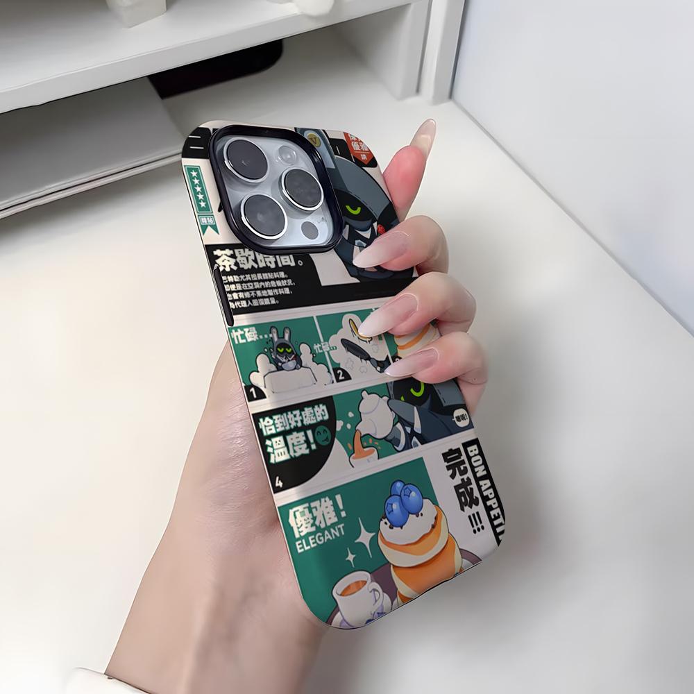 

Zenless Zone Zero Bangboo ZZZ Phone Case For Iphone 16 Pro Max 15 13 14 12 11 14 Pro Max 15 Pro Max Two-in-one Cover iPhone16