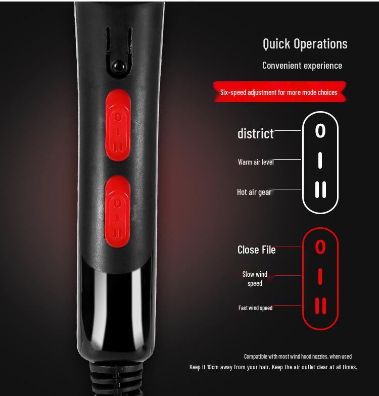 High-Power Salon & Home Hair Dryer with Concentrator & Aromatherapy Feature - Perfect Gift for Stylists