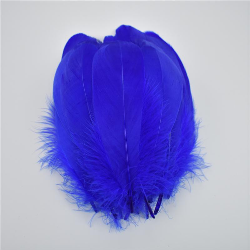20Pcs Colored Goose Feather 5-7inch/12-18cm  Swan Plumes Handicraft Accessories Wedding Deco Diy Craft Carnival Party Decoration