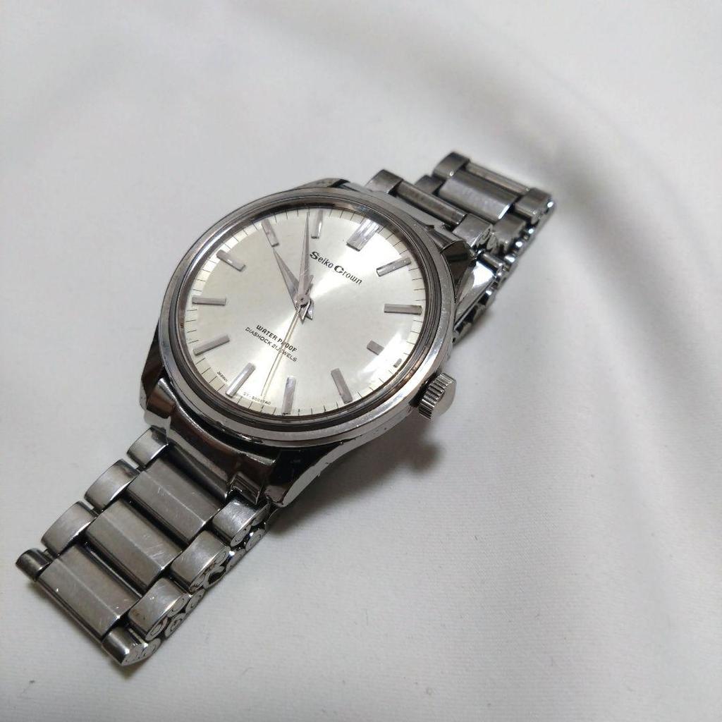 [USED] Extremely rare SEIKO CROWN hand-wound watch, working