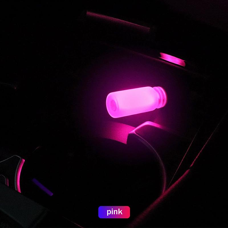 Mini 5V Usb Touch Control Car Led Light Atmosphere Light Bulb Incandescent Lamp Filament Bedroom Night Decoration Frosted Glass