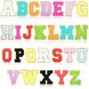 Hot Mixed Color 26 English Letters Towel Embroidery Embroidery Cloth Sticker Computer Embroidery Cloth Sticker Clothes Patch Sticker