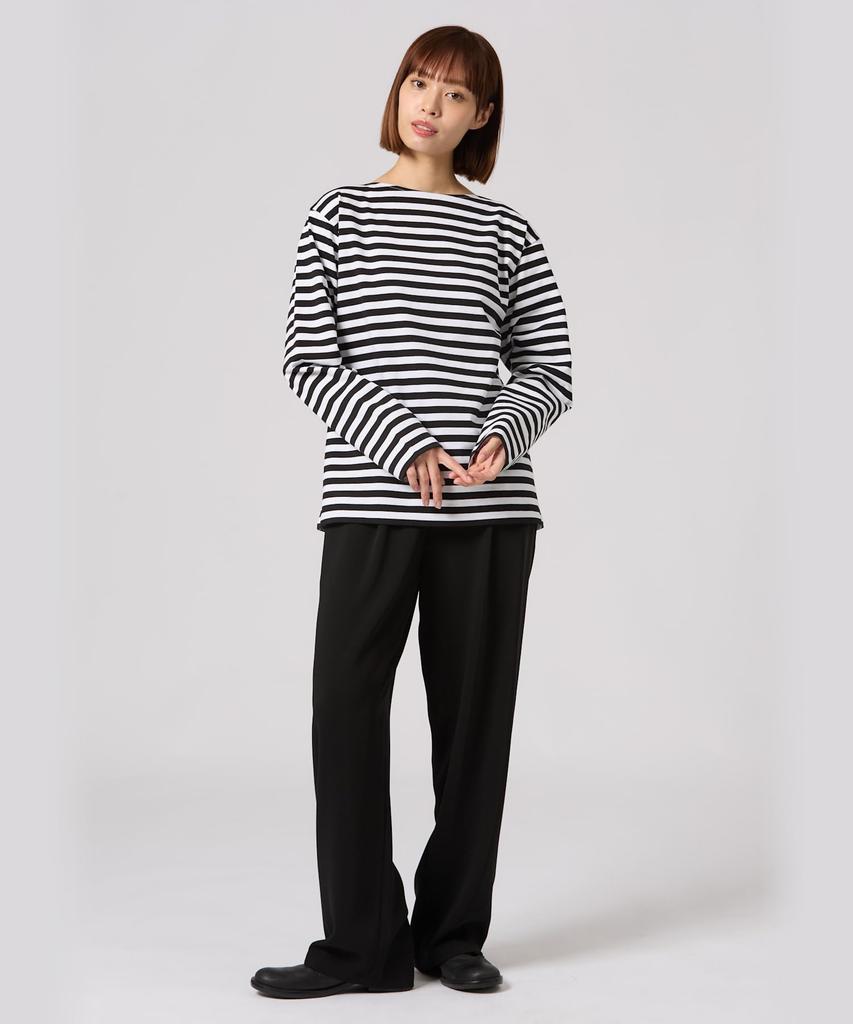 agnes Striped Black b. T-shirt, Unisex, J008, Medium,