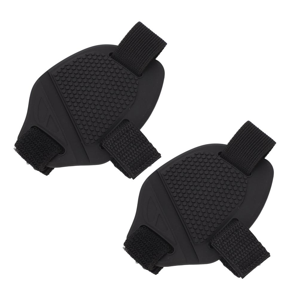 2Pcs Motorcycle Shift Pad Rubber Motorbike Shoe Cover Shifter Pad for Riding Cycling