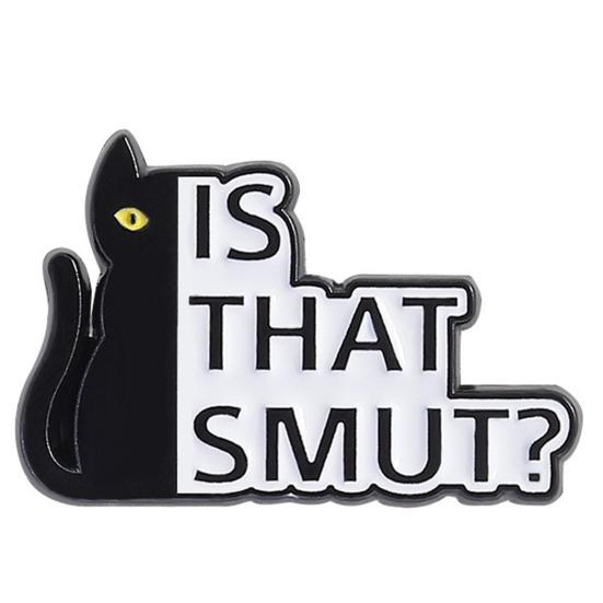 Long-lasting Brooch Black Cat Themed Brooch, Anti-Rust Lightweight Lapel Pin, Cartoon Jewelry Accessories for Clothing Bag Decoration Party