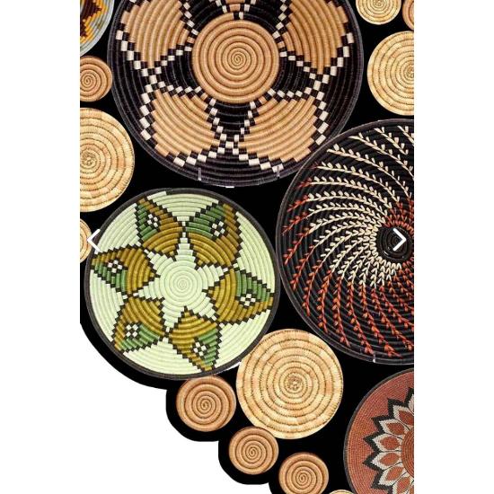 Dekoracyjny, zmywalny dywan antypoślizgowy