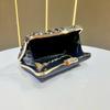Rhinestone Evening Clutch Purses for Women Evening Weddings Party Purses Crystal Diamond Glitter Sparkly Handbag Women's Shoulder Bags With Chain