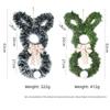Bunny Adorable Easter Bow Decorative Wreath For Charming Celebrations Holiday