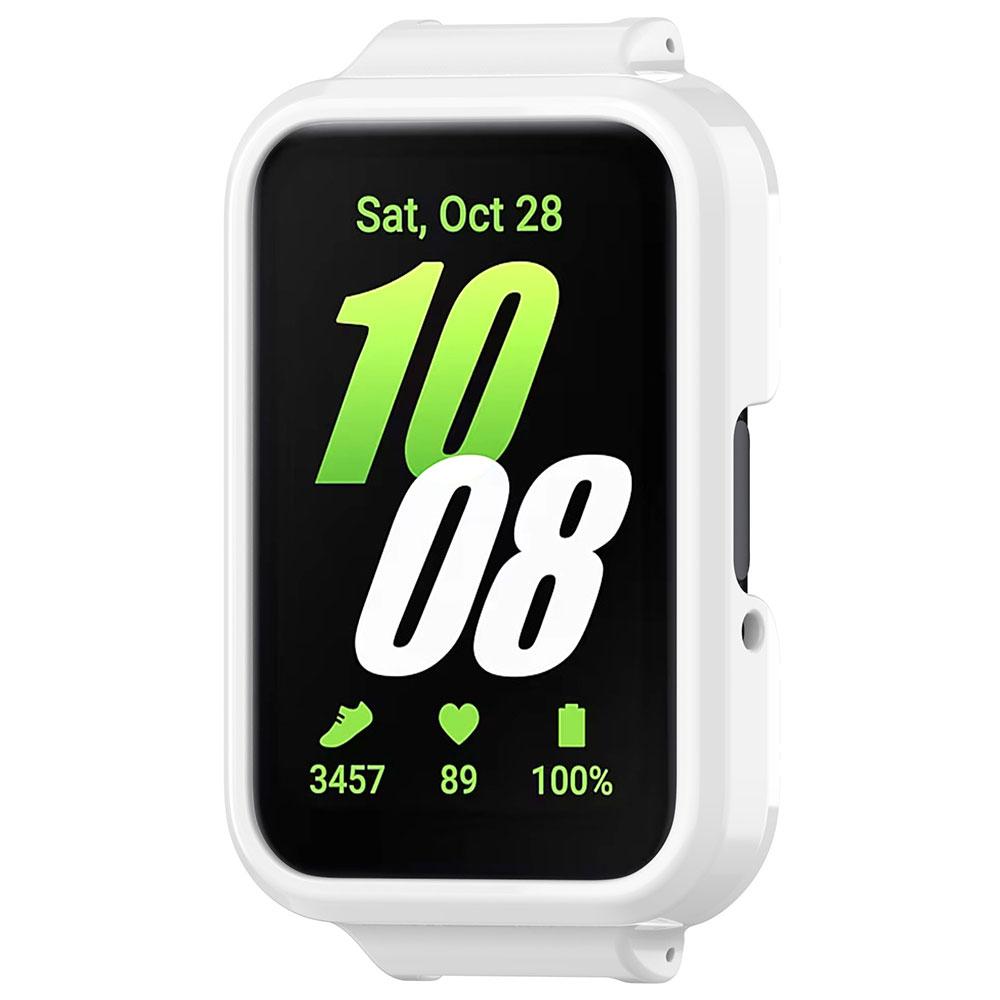 Samsung Galaxy Fit3 Akıllı Saat İçin PC Koruyucu Kılıf Darbeye Dayanıklı Saat Sert Ekran Koruyucu Kapak Kabuk