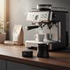 Elektronisk Kaffevåg med Hög Precision LED-skärm Kaffepulverkopp 58 MM Kaffedoseringskopp Gåva
