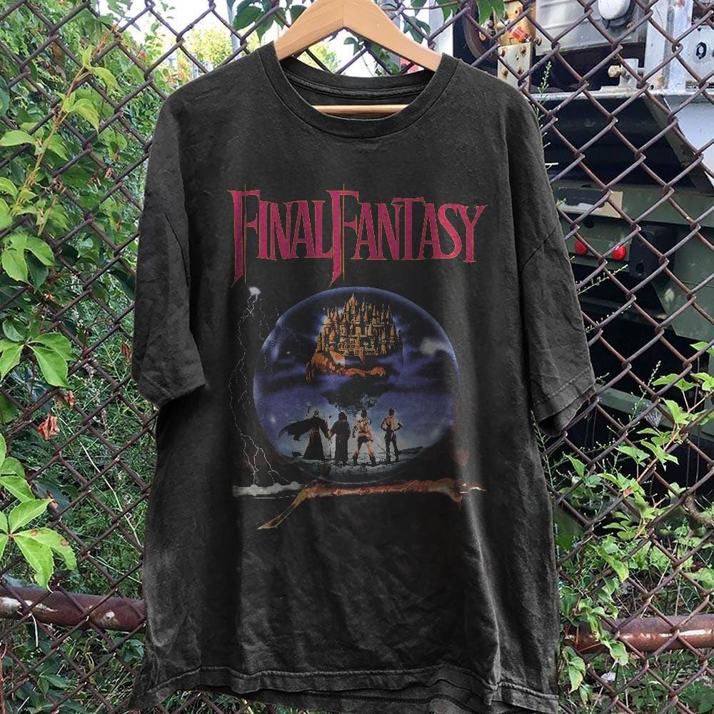 Final Fantasy Vintage Video Game Graphic T Shirt S-5XL XXXL