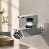 Zinc Zinc Zinc Alloy Material Single Cold Water Faucet Electroplated Finish Electroplated Tap  Home Bathroom