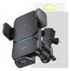 Baseus Wisdom Automatic Car Mount for Air Vent with Qi Wireless Charger (Black)
