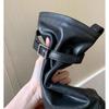 Pantofi pentru Femei Modă Cizme Cavaler Gotice Stil Nou Punk Cizme Motociclist Femei Pantofi de Designer Cizme Înalte până la Genunchi de Lux Zapatos