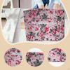Cover for Sewing Machine, Elegant Tool Storage Bag with Floral Print And Pocket.