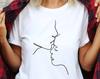 Forehead Kiss Line Art Shirt, Female Face Line Art Drawing, Naked Woman, Abstract Woman Body, Minimalist Woman, Boho Art, Abstract Design
