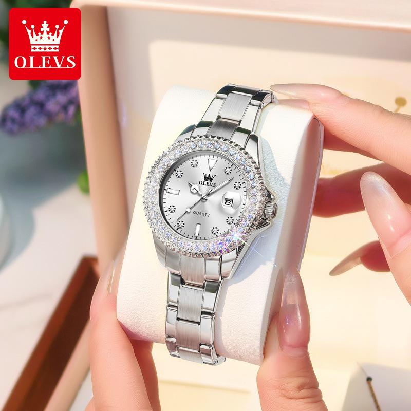 

Женские кварцевые часы Oris с бриллиантами 2025 года - Элегантный нишевый дизайн