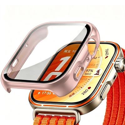 2in1 Case + Tempered Glass for Huawei Watch Fit 5 Pro, Pink