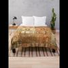 Bohemian Wonderland III Desert Sage Throw Blanket
