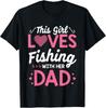 Daughter Fishing Shirt Dad Daughter Matching Fishing T-Shirt