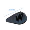 Replacement Electric Cycle Charging Port Covers, 2 Black Plastic Pieces for Lost or Damaged Covers With Press-In Installation Between Charges